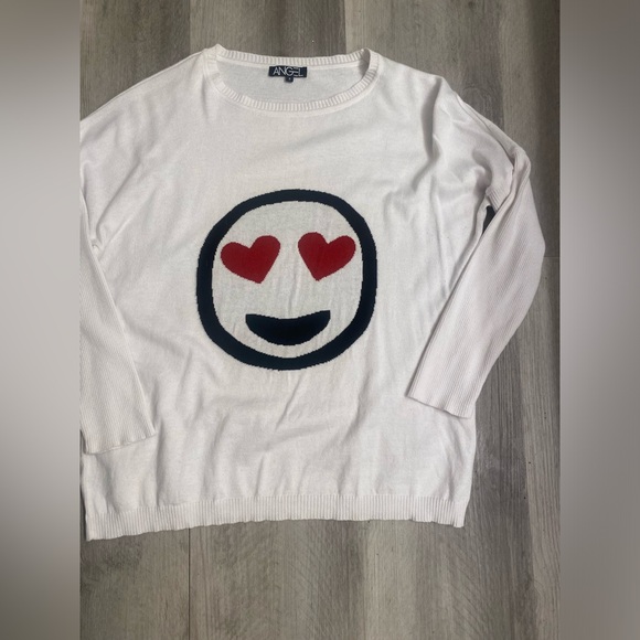 Angel Emoji Sweater - Picture 1 of 3